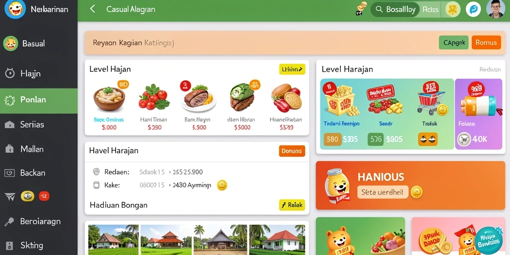 Fitur mode kompetisi yang membuat permainan semakin seru.