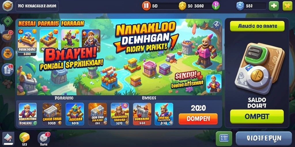 Interaksi sosial antara pemain yang menyenangkan.
